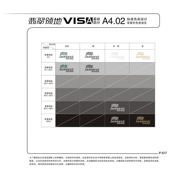 翡翠領(lǐng)地品牌 VIS設(shè)計(jì)