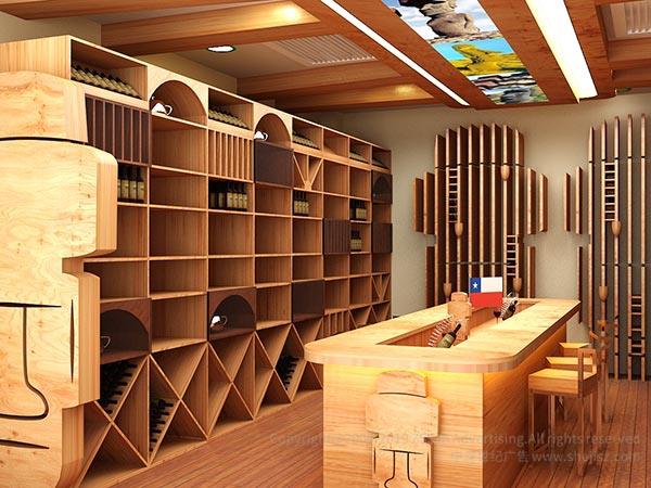 智造故事（智利紅酒） 連鎖店面裝飾設(shè)計