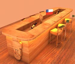 紅酒店面裝修設計,深圳設計公司