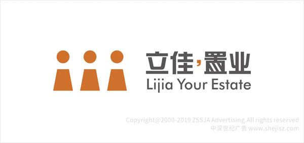 深圳市立佳地產(chǎn)有限公司 標(biāo)志品牌設(shè)計 地產(chǎn)公司logo設(shè)計